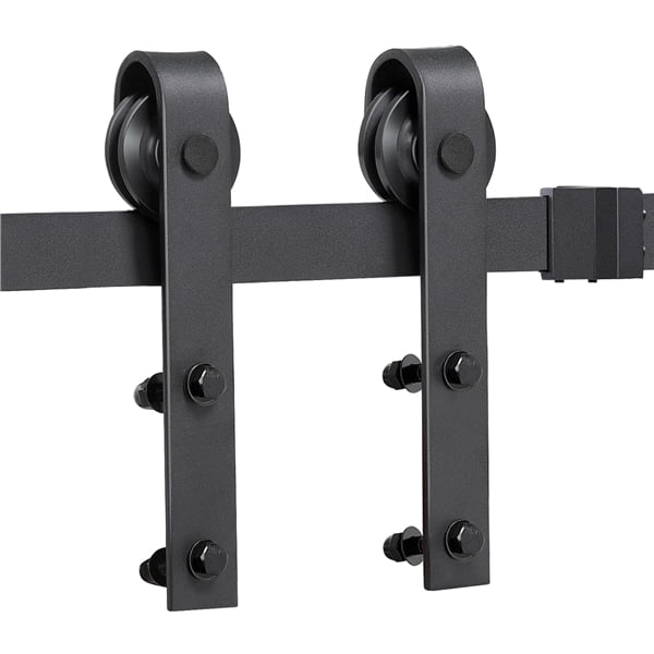 Yaheetech 6.6ft Barn Door Hardware Sliding Farm Closet Door Track Hardware Kit Fit 1 3/8-1 3/4in Thickness Door Panel Black Smoothly and Quietly Yaheetech 6.6ft Barn Door Hardware Sliding Farm Closet Door Track Hardware Kit Fit 1 3/8-1 3/4in Thickness Door Panel Black Smoothly and Quietly
